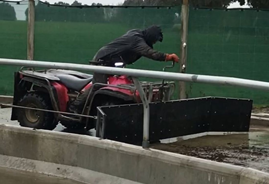 Off Paddock Investment Effluent Quad Bike Scraper