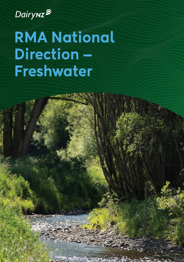 RMA National Direction Freshwater Submission
