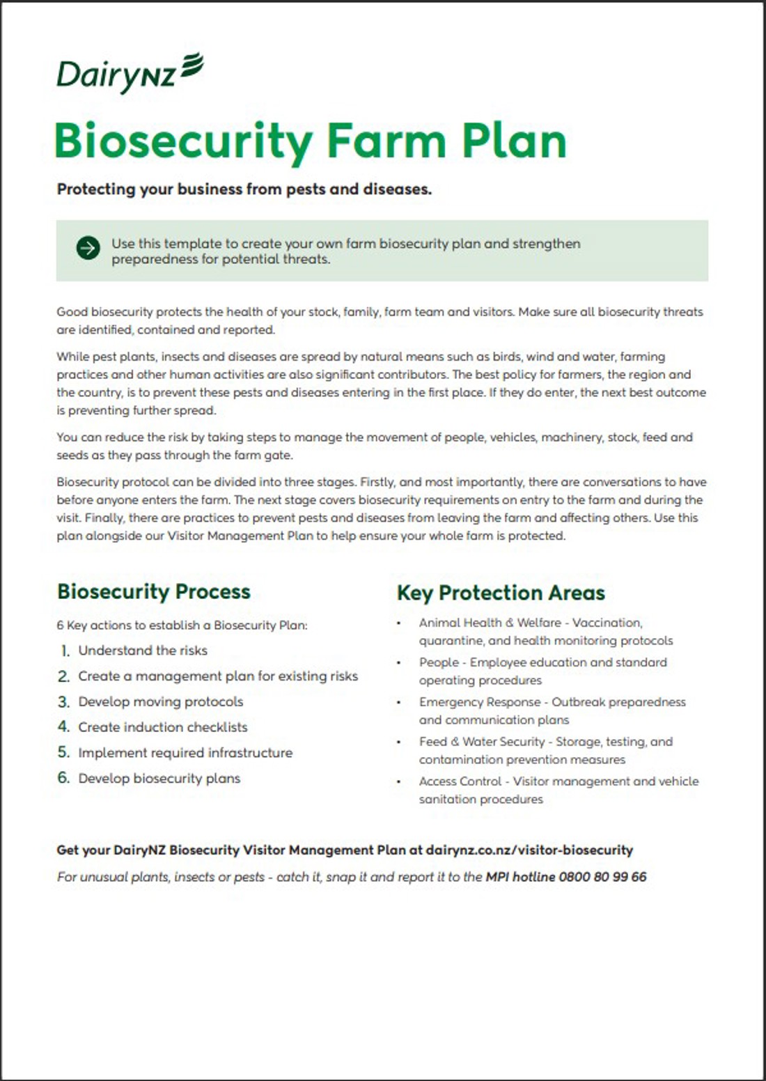 Biosecurity Farm Plan Image