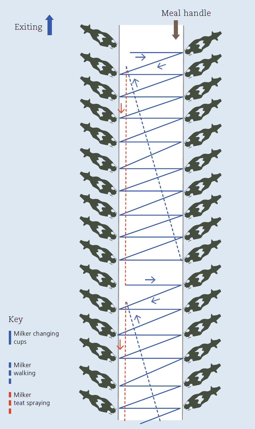 McFetridges' new milking routine.