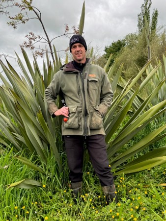 Johan Van Ras In His Wetland