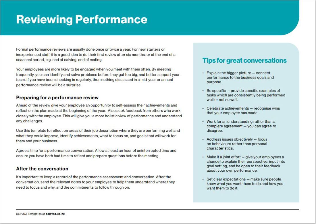Annual Performance Review Image