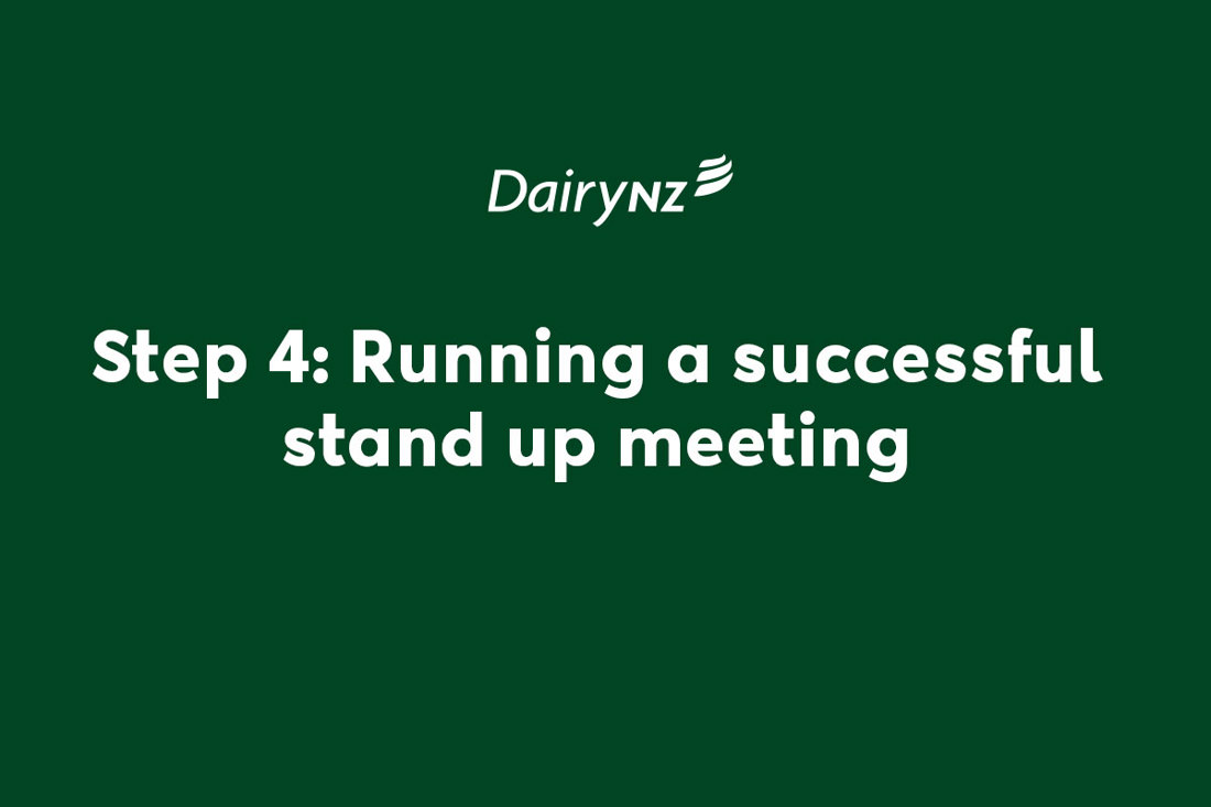 Step 4 Running A Successful Standup Meeting Video Placeholder Image