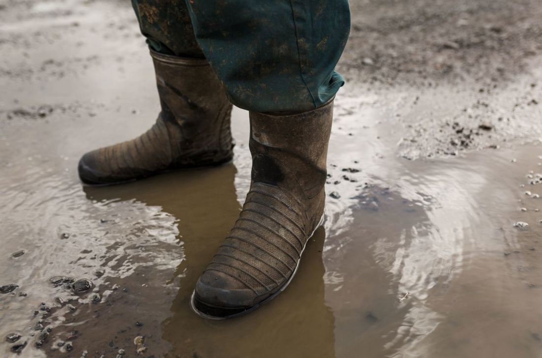 Wet Weather Carousel Item Muddy Gumboots Puddle