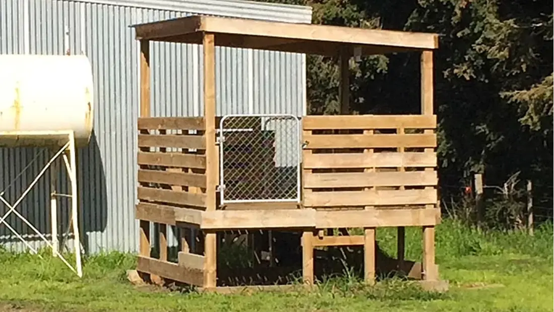 Bobby Calf Pen Roof