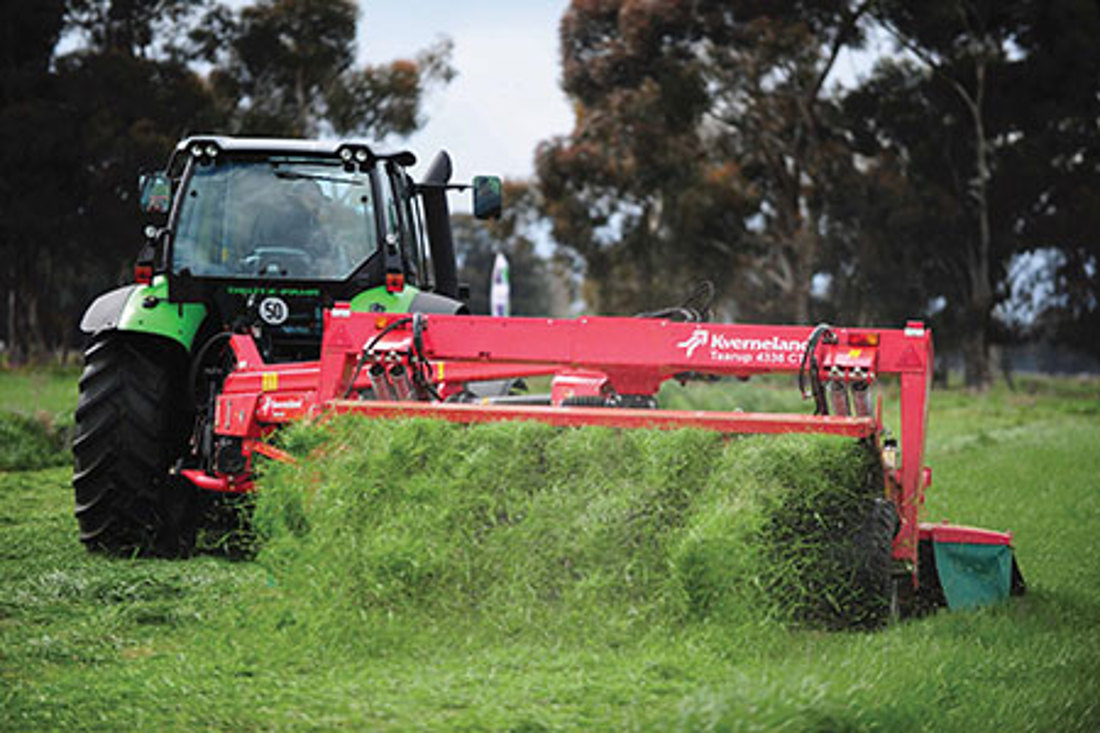 Cutting Silage