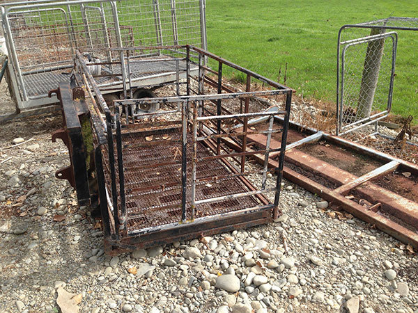 Stock Crate For Front End Loader