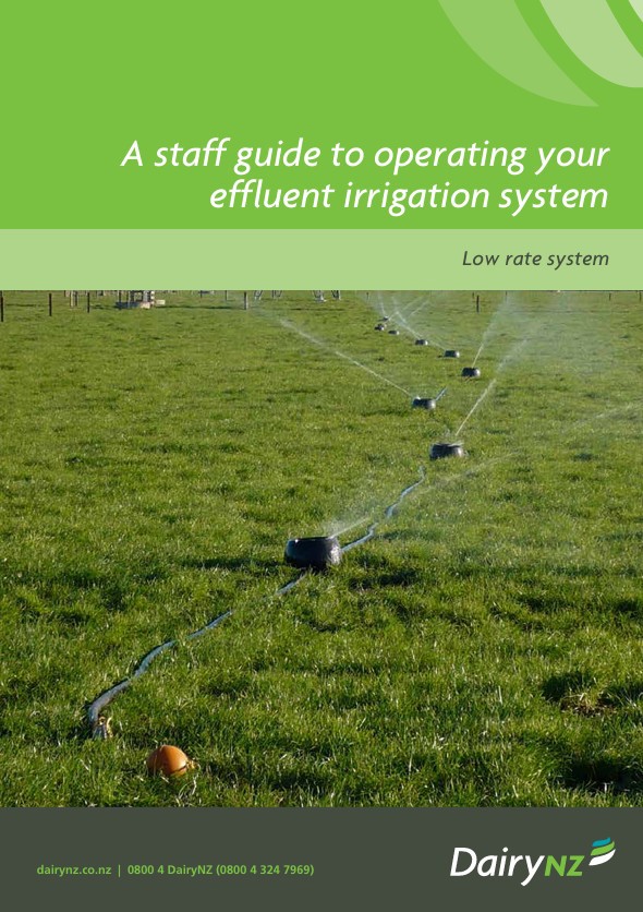 Staff Guide Low Rate Irrigation System Cover Image