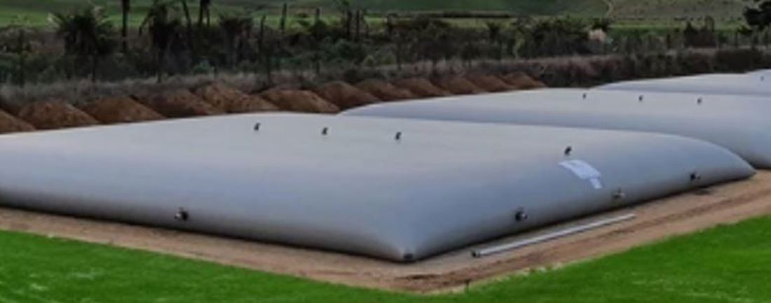 Off Paddock Investment Effluent Bladder Storage Tank