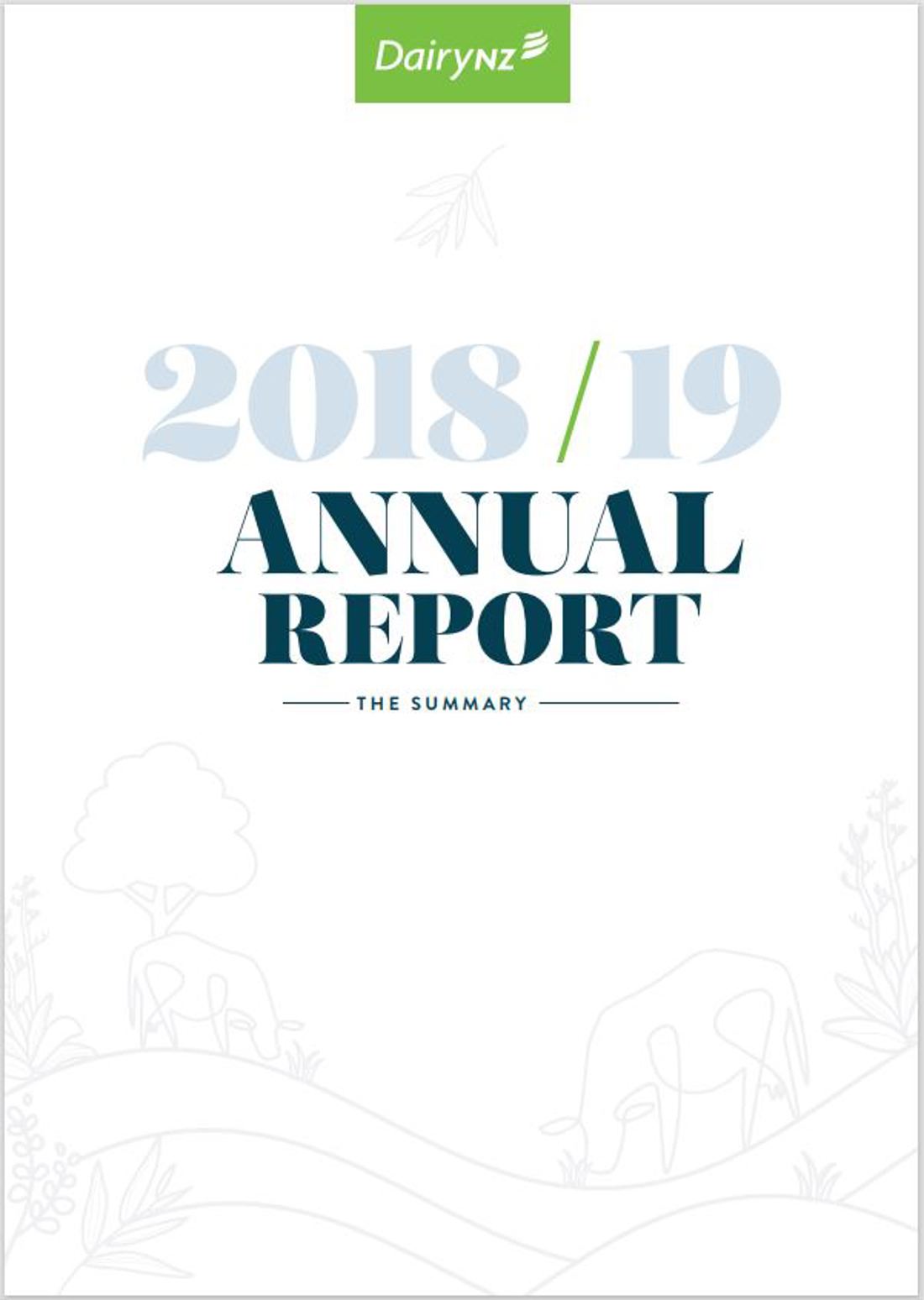 Annual Report 2018 2019 Summary Image