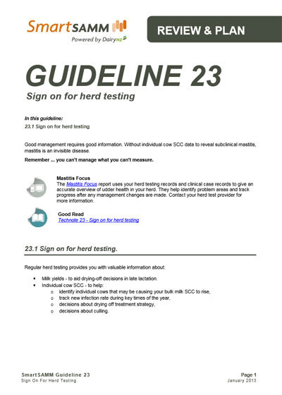 Guideline 23