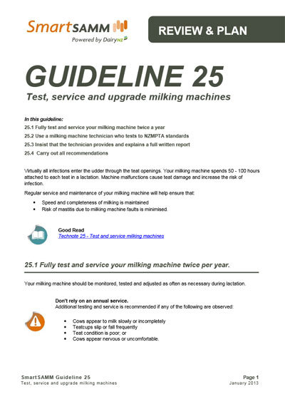 Guideline 25