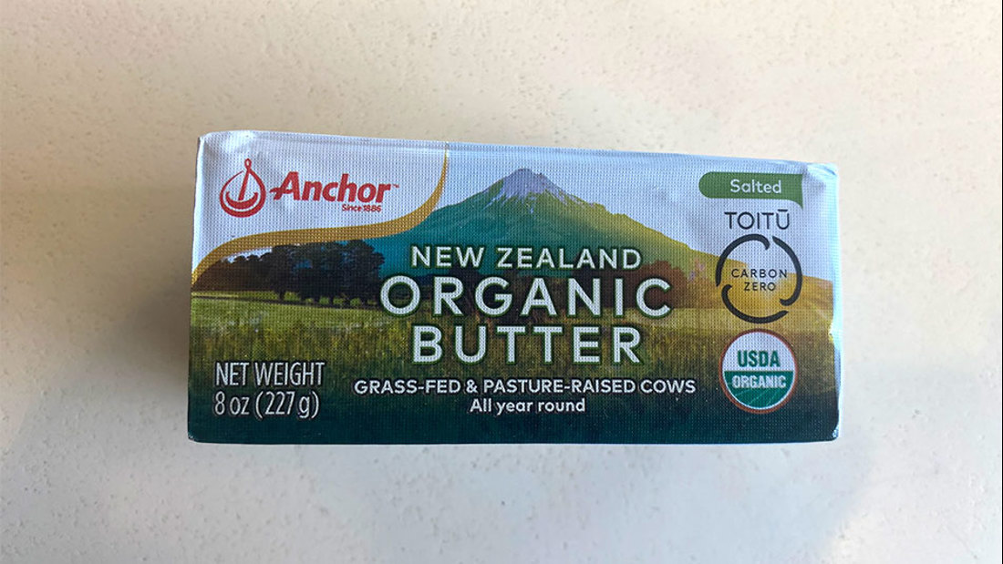 Taranaki Organic Fonterra Organic Butter Sold In The US Market