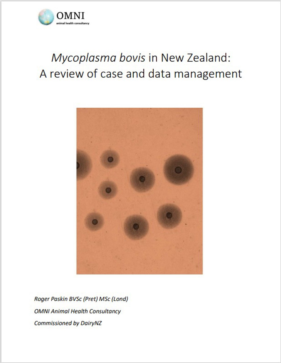 Mbovis Review Of Case And Data Management Report Image