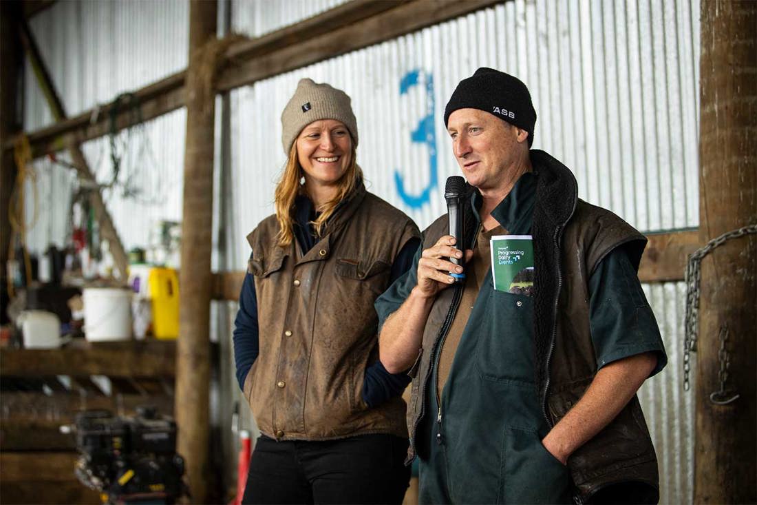 Farmers gathered at Alpine Dairies for a Progressing Dairy Event focused on practical ways to lift productivity through genetic gain.